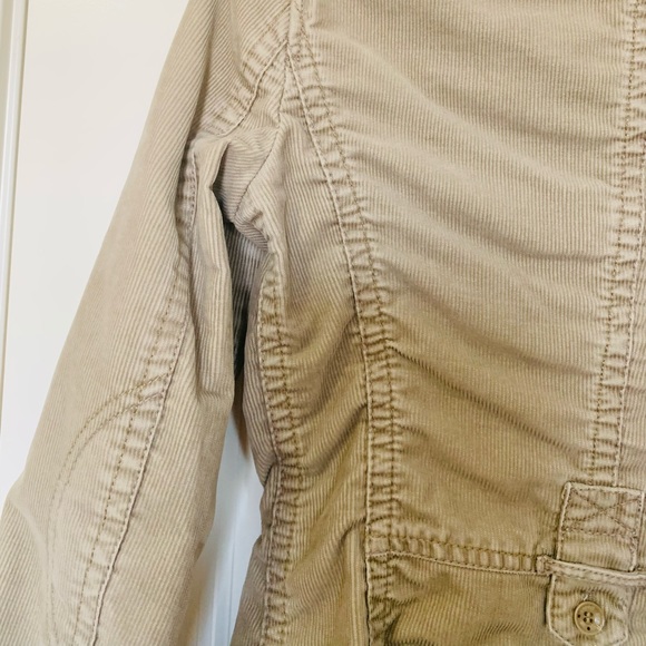 Corduroy Beige Blazer /Jacket - Picture 8 of 10
